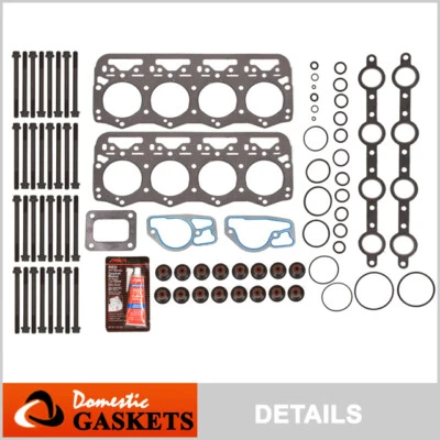 $99.28 • Buy Fits 94-03 Ford F250 F350 E450 E550 7.3 Diesel OHV Head Gasket Head Bolts Set