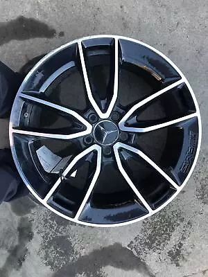 20 21 22 MERCEDES C-CLASS 19x8.5 5 Spoke Black Wheel Rim • $425