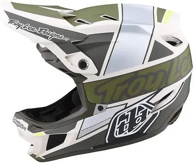 Troy Lee Designs D4 Composite Full-Face Mountain Bike Helmet MIPS Team Military • $249.99