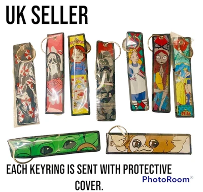 £4.95 • Buy Keyring Embroidered Key Tags Luggage Comic-Con Gift - Disney Star Wars Scream