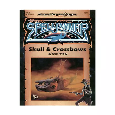 TSR Spelljammer Skull & Crossbows VG+ • $15