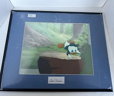 Carl Barks Dewey Signed Animation Production Art Cell Rare Oringal • $1200