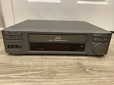 JVC HR J600U VCR Video Cassette Recorder VHS Hi-Fi Hyper Bass Sound CompuLink • $59.99