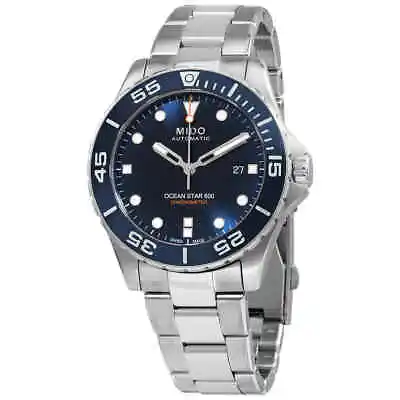 Mido Ocean Star Automatic Chronometer Blue Dial Men's Watch M0266081104101 • $1226.82