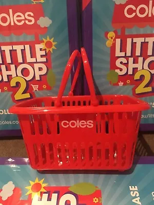 Coles Little Shop 2 Collectable Shopping Basket • $5