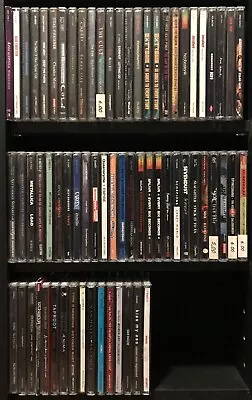 BUILD A 70s-00s HEAVY METAL MODERN HARD ROCK CD COLLECTION- $5 + $5 Unltd. Ship • $5