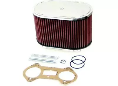 K&N Custom Air Filter 5-1/2 X 9 X 5-1/2 Weber IDA 48 Mm 56-1230 • $231.59