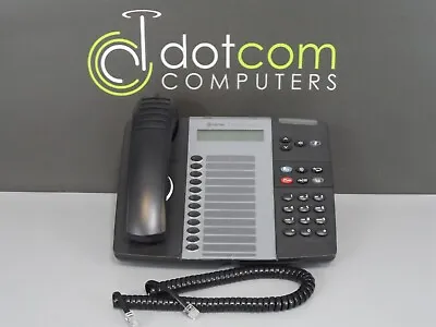 Mitel 5312 IP Phone Black Backlit Display Telephone Warranty 50005847 • $41.99