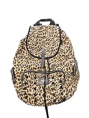 Victoria Secret Pink Vintage Cheetah Print Studded Backpack • $32.99