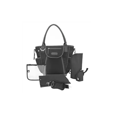 Daily Baby Changing Bag In Black With Changing Mat And Accessories From Babymoov • £39.95