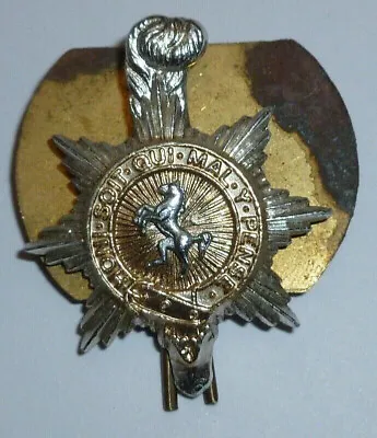 Badge- Honi Soit Qui Mal Y Pense Pin Cap Badge • £6.50