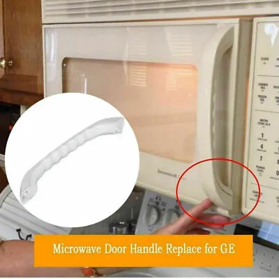 Microwave Door Pulling Handle White For GE Spacemaker XL JVM1330WW 1340WW 1350WW • $11.69