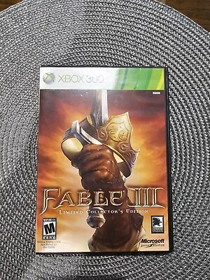 Fable 3 Limited Collectors Edition (Xbox 360) W/ Case And Manual • $14.99