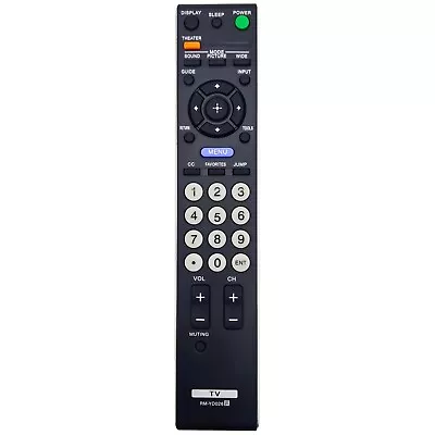 TV Remote Control RM-YD026 For Sony KDL-32L4010/ 32M4000/ 37FA400/ 40M4000 • $18.42