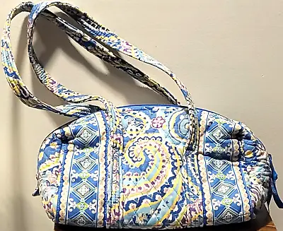 Vera Bradley Blue Shoulder BAG Purse Handbag • $10.91