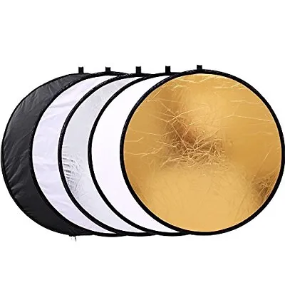 Reflector Panel 12inch / 30cm 5-in-1 Collapsible Multi-Disc Light Reflector W... • $20.38