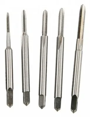 Tap Set 2-56 3-48 4-40 6-32 8-32. High Speed Steel. Total Of 5  Pieces.  • $27.45