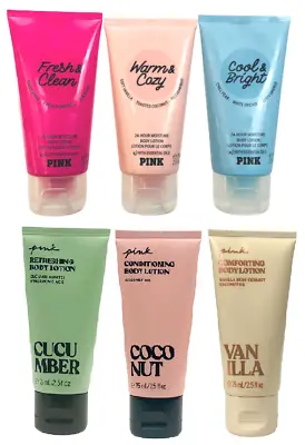 VICTORIAS SECRET PINK FRAGRANCE BODY LOTION You Pick 2.5 Oz Travel Size • $11.75