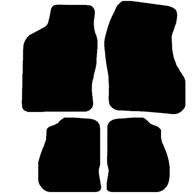 Black Carpet Floor Mat Velur For SAAB AERO 9-3 1998-2002 750 Gr/m2 • $150.55