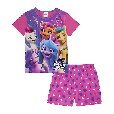 My Little Pony Girls Pyjamas MLP PJ Set Ages 3 To 10 Years Old • £11.95