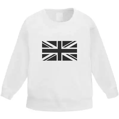 'Union Jack Flag' Kid's Sweatshirt / Sweater / Jumper (KW011218) • £12.99