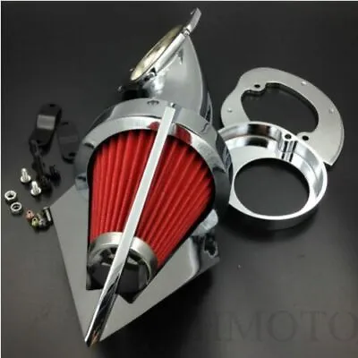 $91.83 • Buy Motorcycle Parts Cone Spike Air Cleaner Kit For Yamaha Vstar V-Star 650 All Year