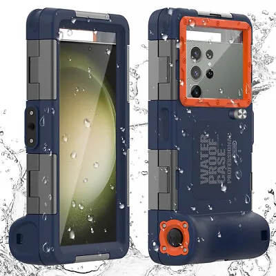 Snorkel Diving Waterproof Phone Case Cover For IPhone 15 14 Pro Max Samsung S24+ • $38.99