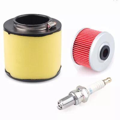 For 1988-2000 Honda FourTrax 300 TRX300 Air Oil Filter Spark Plug Tune Up Kit • $9.59