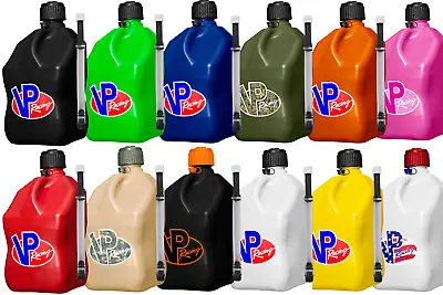 VP Racing Fuel Jug 5 Gallon -Your Choice Of Color Qty And Hose Count • $42.99