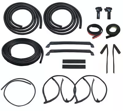 1984-1986 Ford Mustang T-Top 18pc Weatherstrip Weatherstripping Rubber Seal Kit • $374.45
