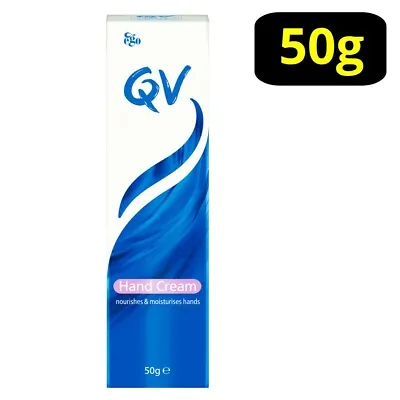 QV Hand Cream 50g Nourishes & Moisturises Hands Dry Sensitive Skin Ego • $16.43