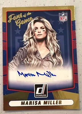 Marisa Miller Auto SI SWIMSUIT Fans Of The Game Autograph • $40