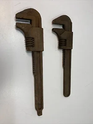 Vintage Ford USA Adjustable 8  & 9 1/4  Monkey Wrench Lot Of 2 Collectible • $40