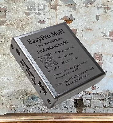 EasyPro Music On Hold Player Professional Model MP3 Player With 2*3 Watt Output • $55.55