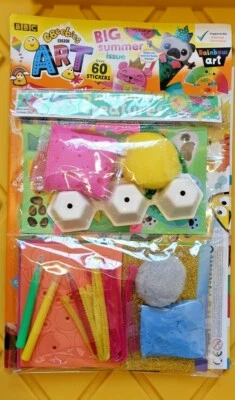 £7.99 • Buy Cbeebies Bbc Big Summmer Issue Art #157