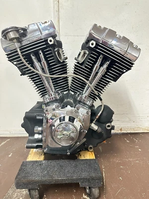 $1500 • Buy 2003 Harley Davidson Softail Twin Cam B Engine Motor Complete Video Inside