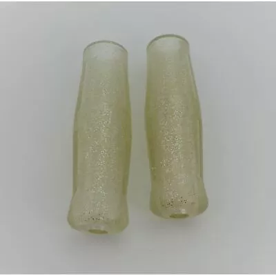 2FastMoto Clear Glitter Coke Bottle Grips For 7/8  Bars Ry01-034 - 756b5f14-930 • $10.54