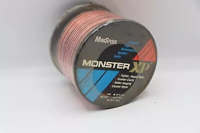 NEW Monster XP Compact High Performance Speaker Cable Minispool 30ft./9m XPMS • $29.99