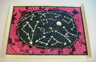 £125 • Buy Rob Ryan. Christmas 2009 Signed Print. Very Rare.