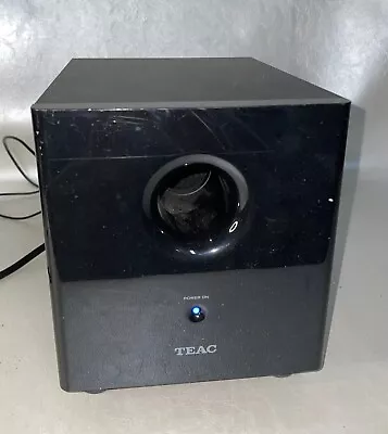 Teac CD-X60i Micro Hi-Fi System Independent Powered Subwoofer TESTED • $44.99