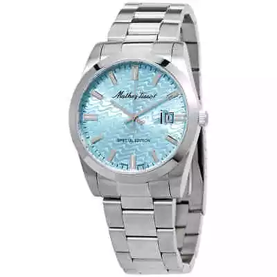 Mathey-Tissot Mathy I Quartz Blue Dial Men's Watch H450SE • $104.98