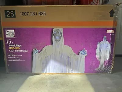 15ft Scary Animatronic Haunted Grave Yard Towering Phantom Halloween Prop Decor • $250