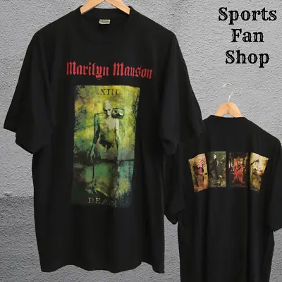 Men's Vintage (c) 2000 Marilyn Manson Hierophant Tarot Cards Size XL T-shirt Tee • $299.95
