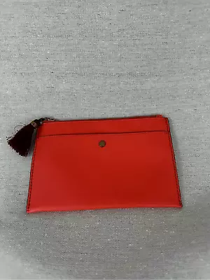 NWT J Crew Orange Wallet • $25