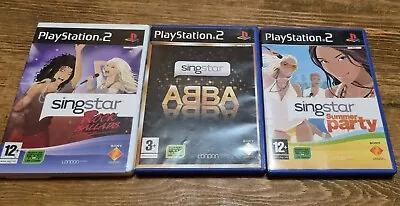 £15.50 • Buy  Singstar, Summer Party , Rock Ballads & Abba , Ps2, 