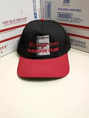 SNAP ON TOOLS Snapback Trucker Hat Milwaukee Plant Wisconsin. Rare! Vintage. • $18.55