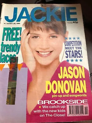 Vintage Jackie Teen Magazine #1398 Jason Donovan Jordan New Kids Brookside • £7.99