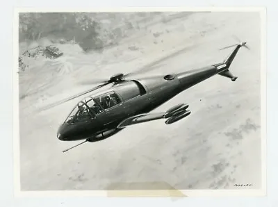 £4.20 • Buy Photograph Of Artist Concept Of  Westland WG.13  Lynx For French Army  1968