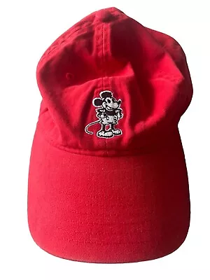 Disney - Classic Mickey Mouse - Hat Cap - Strap Back - A True Original - Red • $9.99