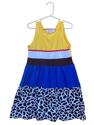 £24.54 • Buy Toy Story JESSIE Cowgirl DRESS Costume GIRLS Size 7/8